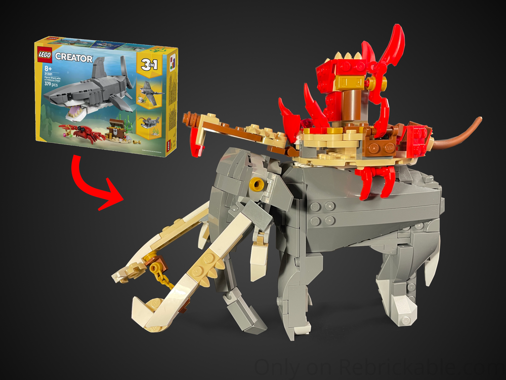 LEGO MOC-262933 Mumakil of Harad / Oliphaunt - LOTR by Vanestream
