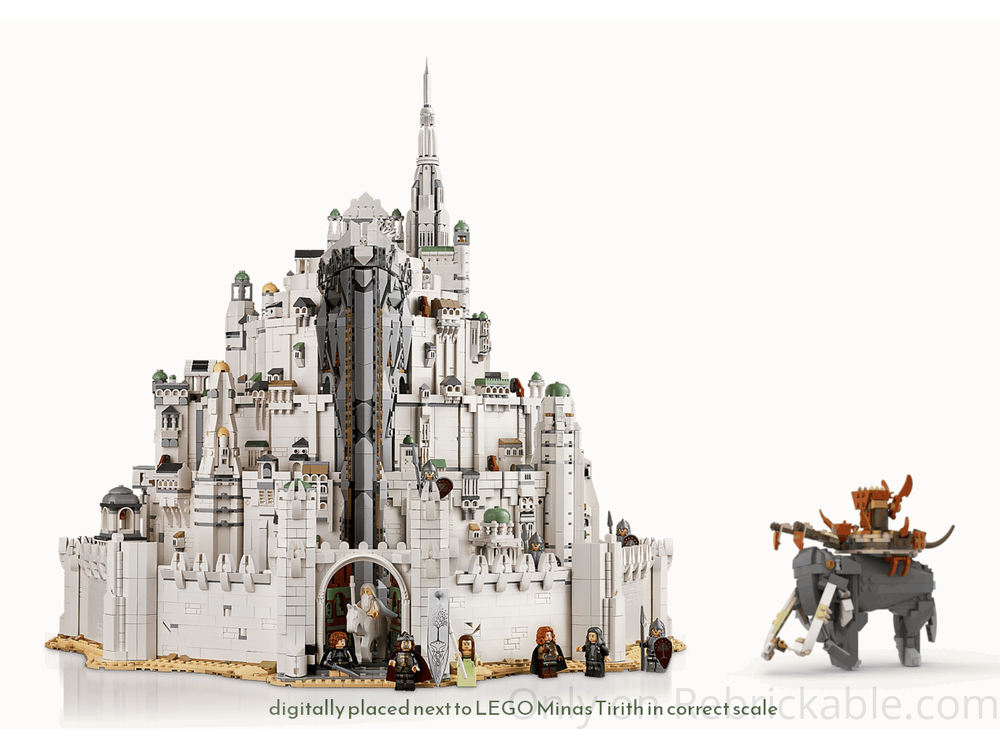 LEGO MOC-262933 Mumakil of Harad / Oliphaunt - LOTR by Vanestream ...