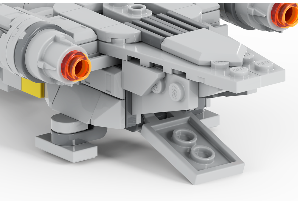 LEGO MOC-262948 Razor Crest Mini Scale by YodaSkate | Rebrickable ...