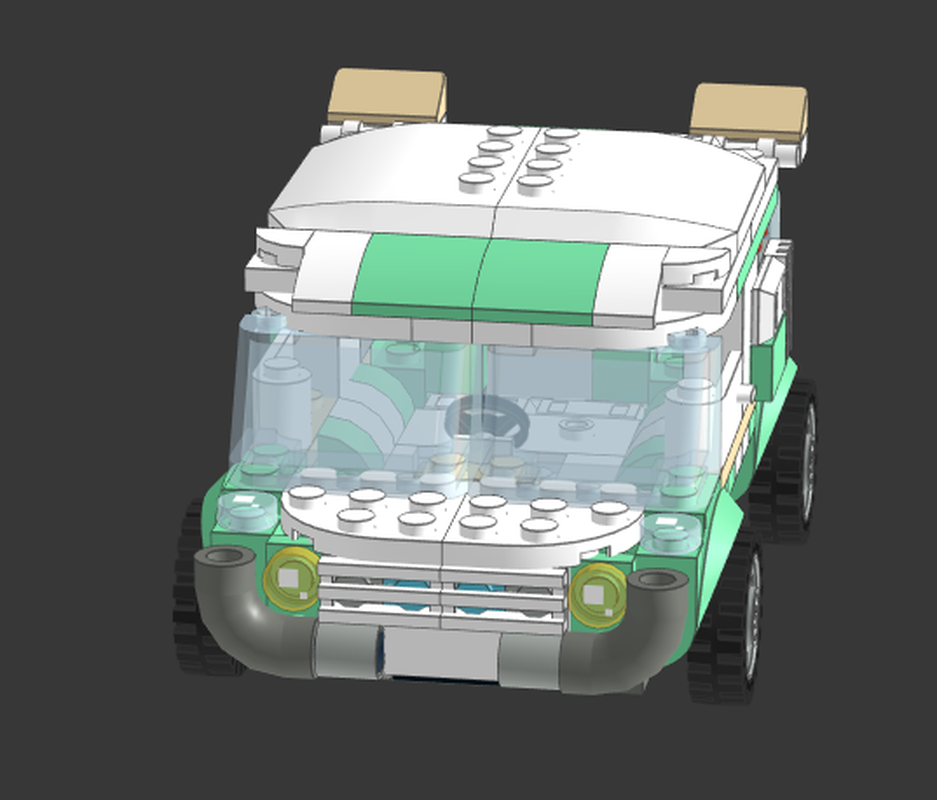 LEGO MOC-262978 Minivan-esque sports car by LogDev | Rebrickable ...