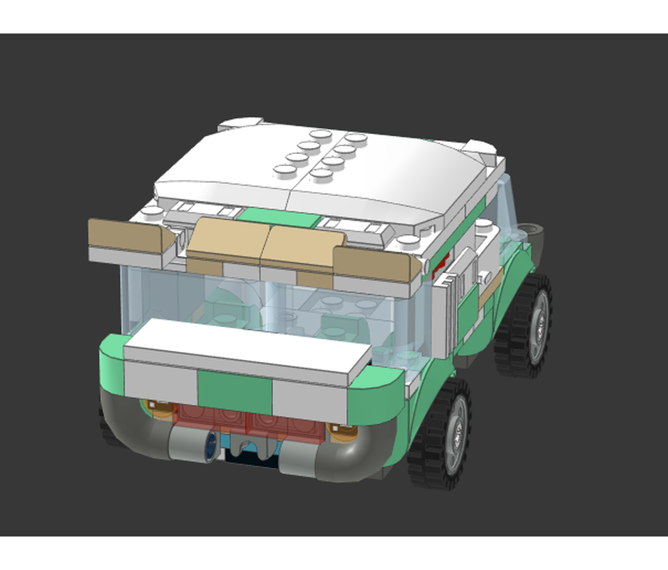 LEGO MOC-262978 Minivan-esque sports car by LogDev | Rebrickable ...