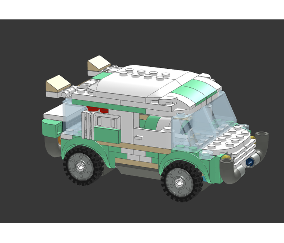 LEGO MOC-262978 Minivan-esque sports car by LogDev | Rebrickable ...