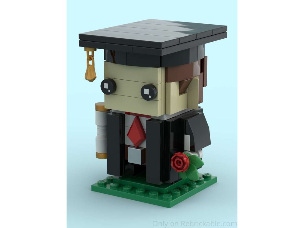 LEGO MOC-262986 Brick-built Graduate by Hectocron | Rebrickable - Build ...