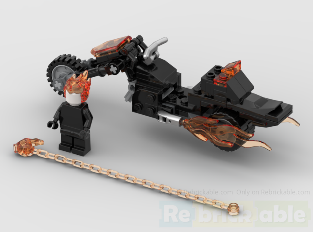 LEGO MOC-263018 Ghost Rider Upgrade by liamvader722 | Rebrickable ...