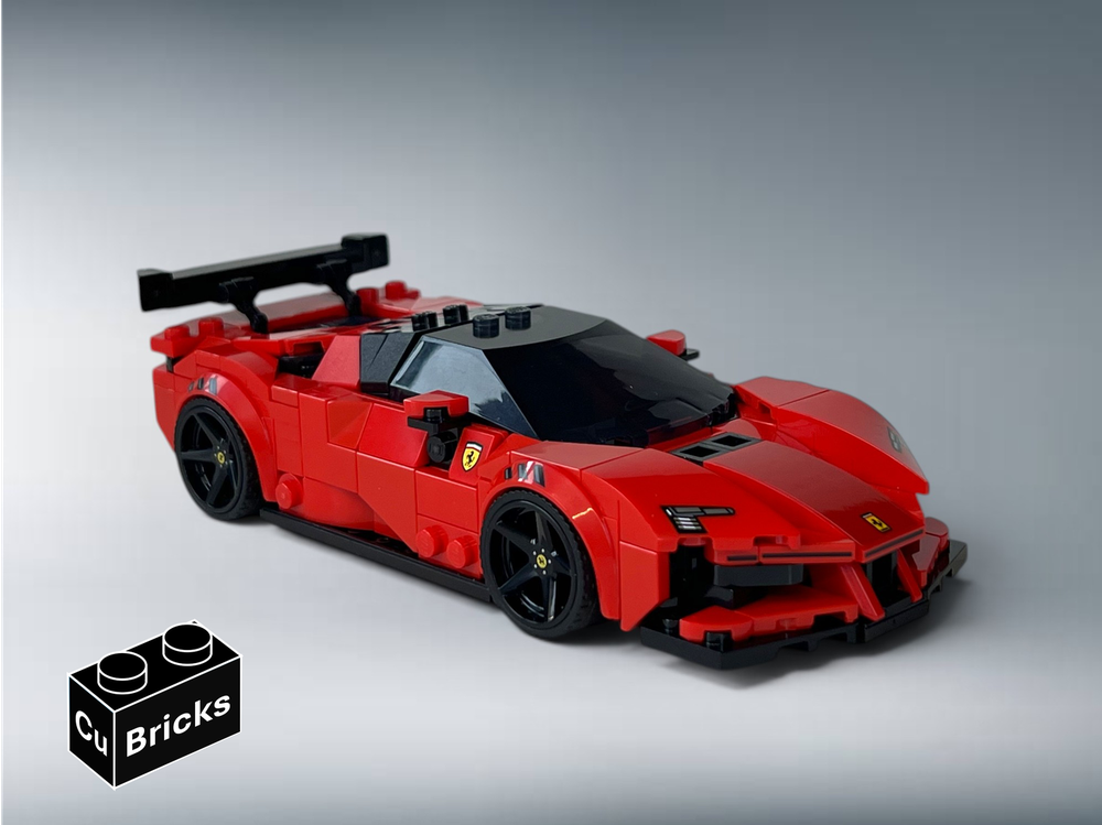 LEGO MOC-263076 77254 - SF90 XX Stradale MOD by CuBricks
