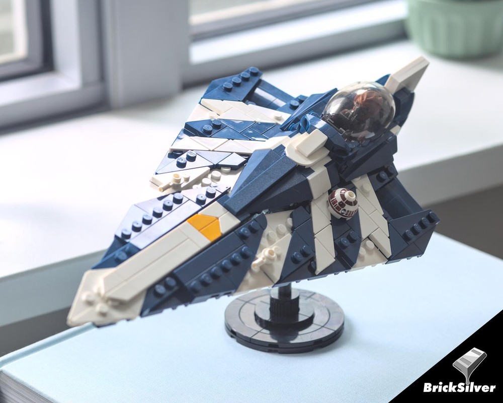 LEGO MOC-263078 Plo Koon's Delta-7 Starfighter by Brick Silver
