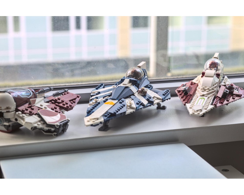LEGO MOC-263078 Plo Koon's Delta-7 Starfighter by Brick Silver
