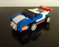 31027 007 Supercar w/Rocket Launcher