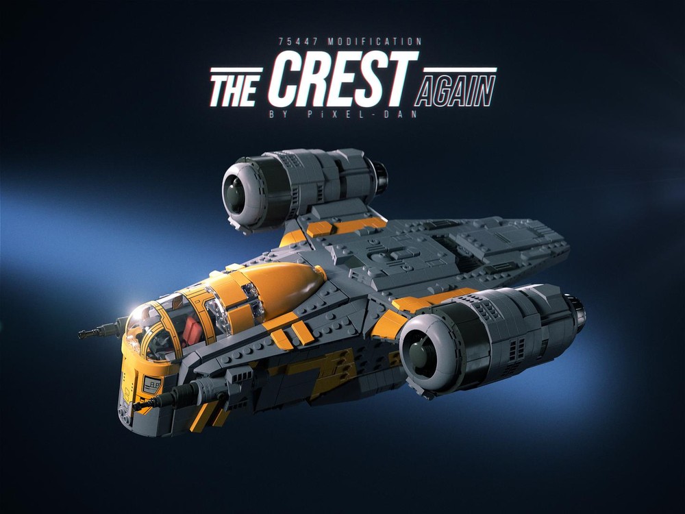 LEGO MOC-263159 PiXEL DAN's THE CREST AGAIN – a 75447 Playscale