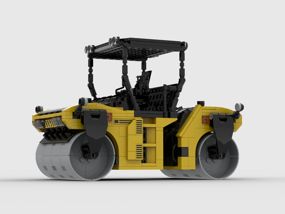 LEGO MOC-263163 Road roller by LingKong | Rebrickable - Build with LEGO