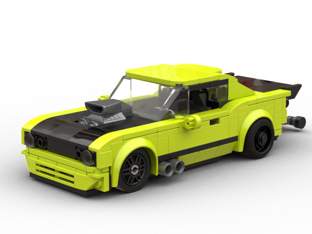 LEGO MOC-263218 Dodge Challenger Drag by BowTiedTurismo