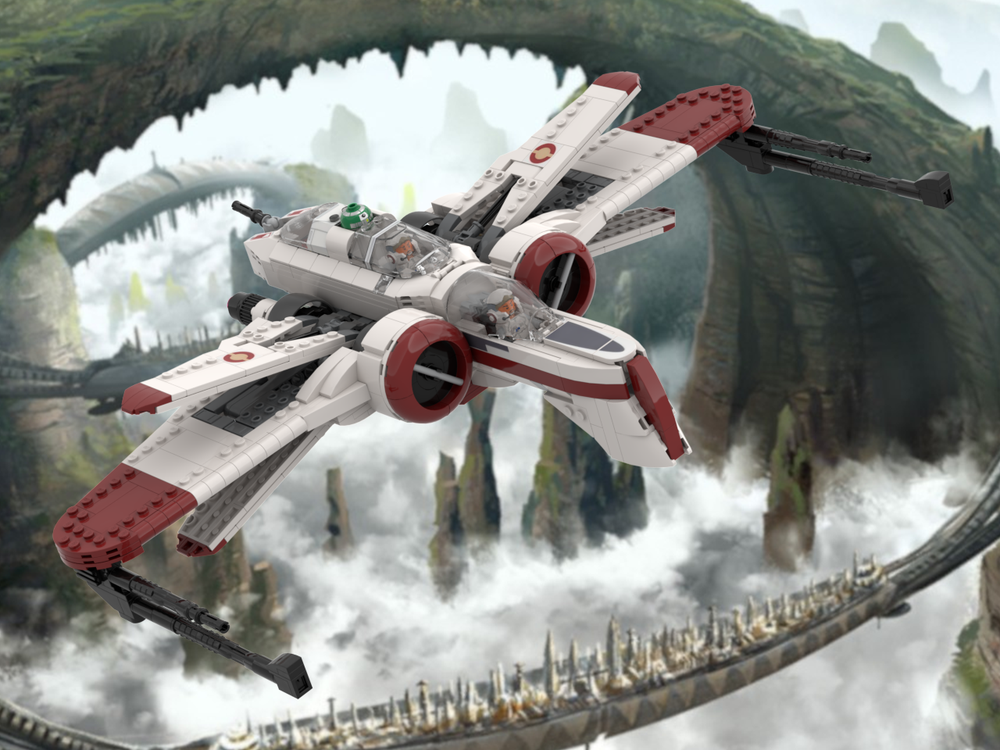LEGO MOC-263281 Republic Aggressive Reconnaissance-170 Starfighter