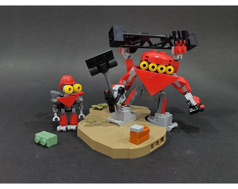 LEGO MOC-263298 Super Builderbot by NoParadise_Bricks | Rebrickable ...