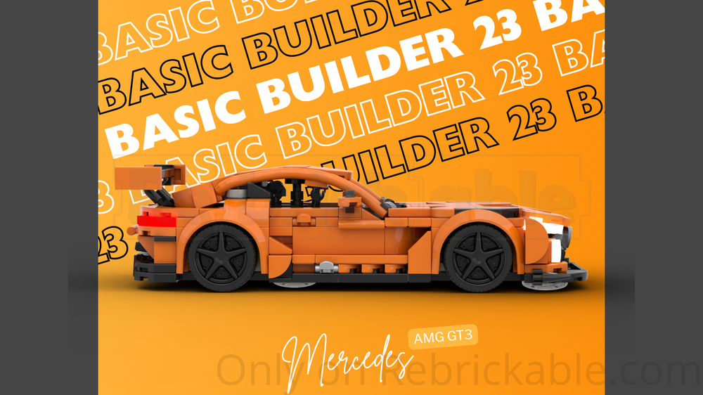 LEGO MOC-263301 Mercedes AMG GT3 by BasicBuilder23 | Rebrickable