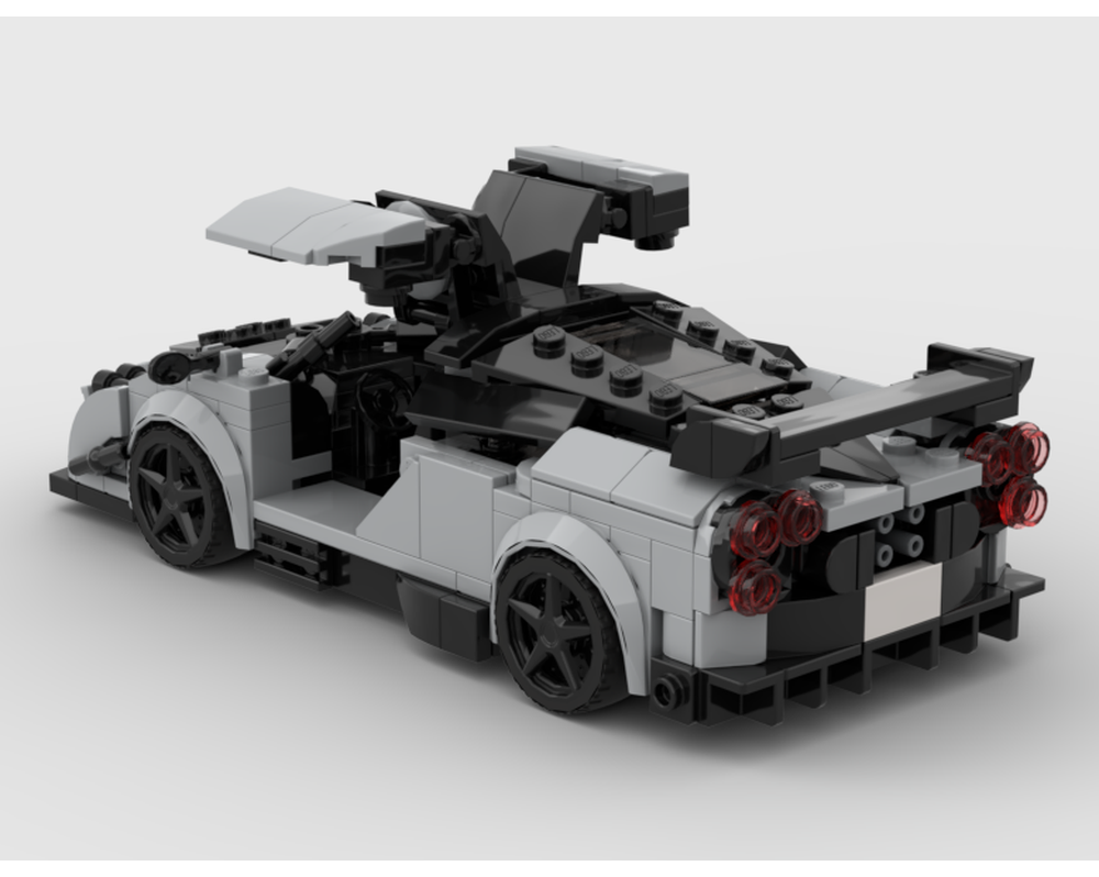 LEGO MOC-263390 Pagani Huayra BC Lego MOC with opening doors by Bricks ...