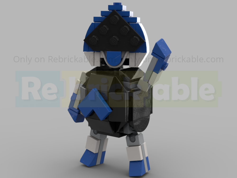 LEGO MOC-263402 LEGO Deltarune – Lancer MOC Instructions by Brick by ...