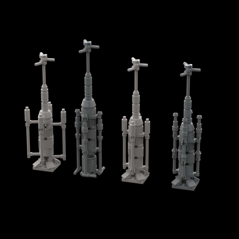 LEGO MOC-263439 Moisture Vaporators by Outer Rim | Rebrickable - Build ...
