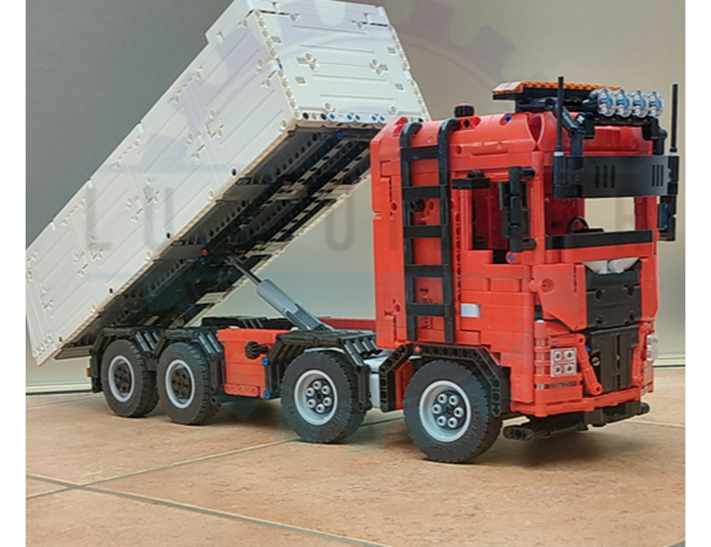LEGO MOC-263450 MAN Tipper Truck by lu_builder | Rebrickable - Build ...