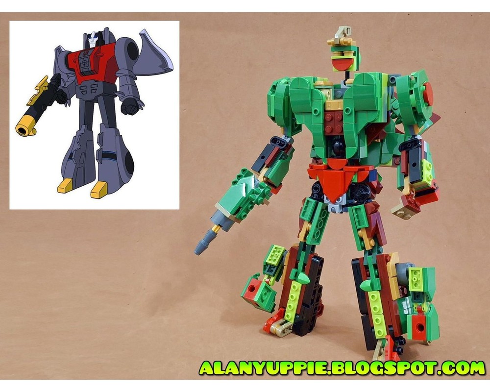 LEGO MOC-263500 Dinobot Sludge / Transformer brontosaurus using set ...