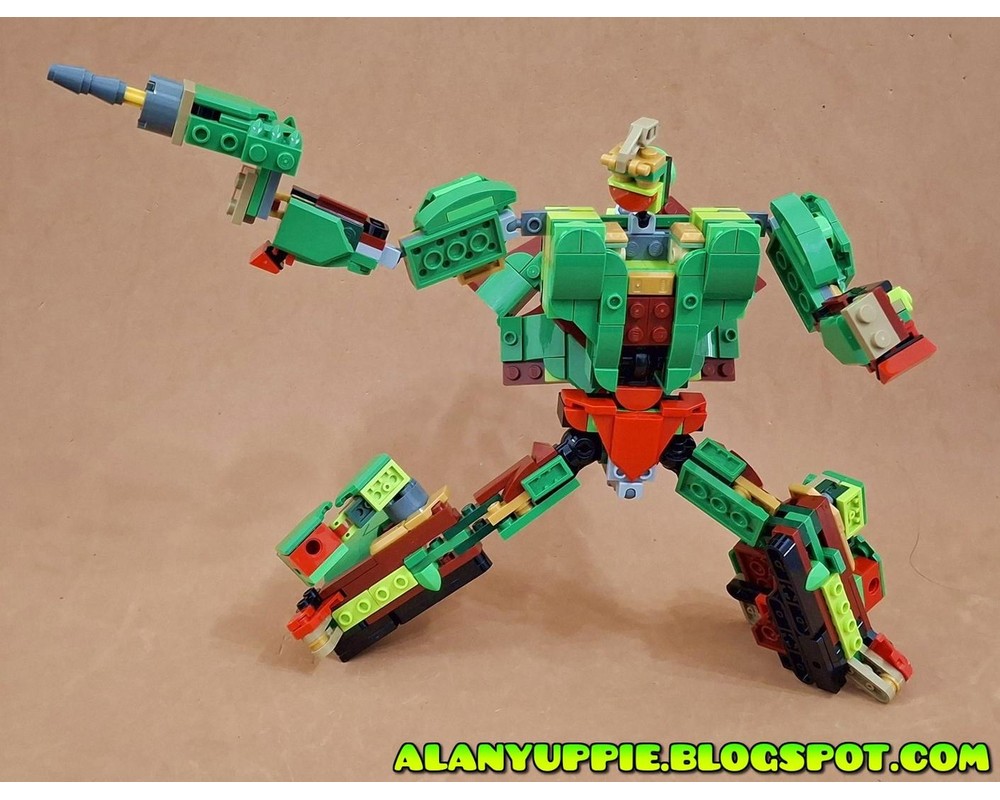 LEGO MOC-263500 Dinobot Sludge / Transformer brontosaurus using set ...