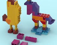 70825 Queen Watevra Horse and Banarnar
