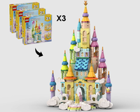Castle In The Sky - Alternate Build of 3 x 31175 Unicorn Castle