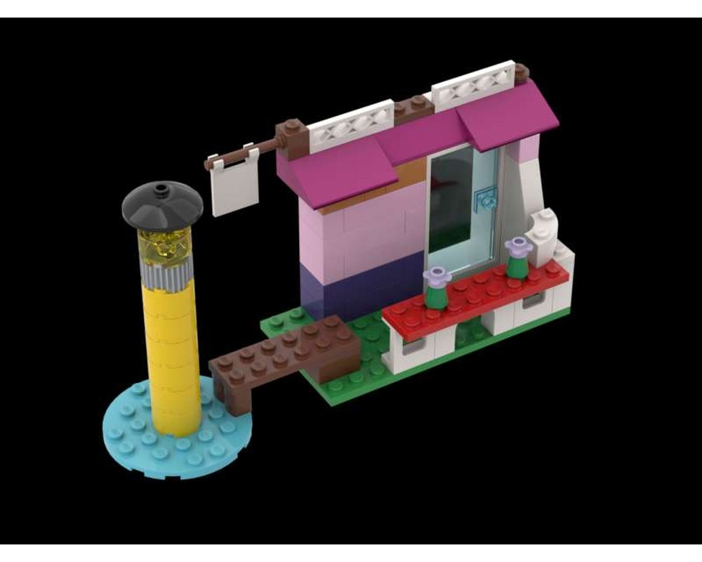 lego beach house moc