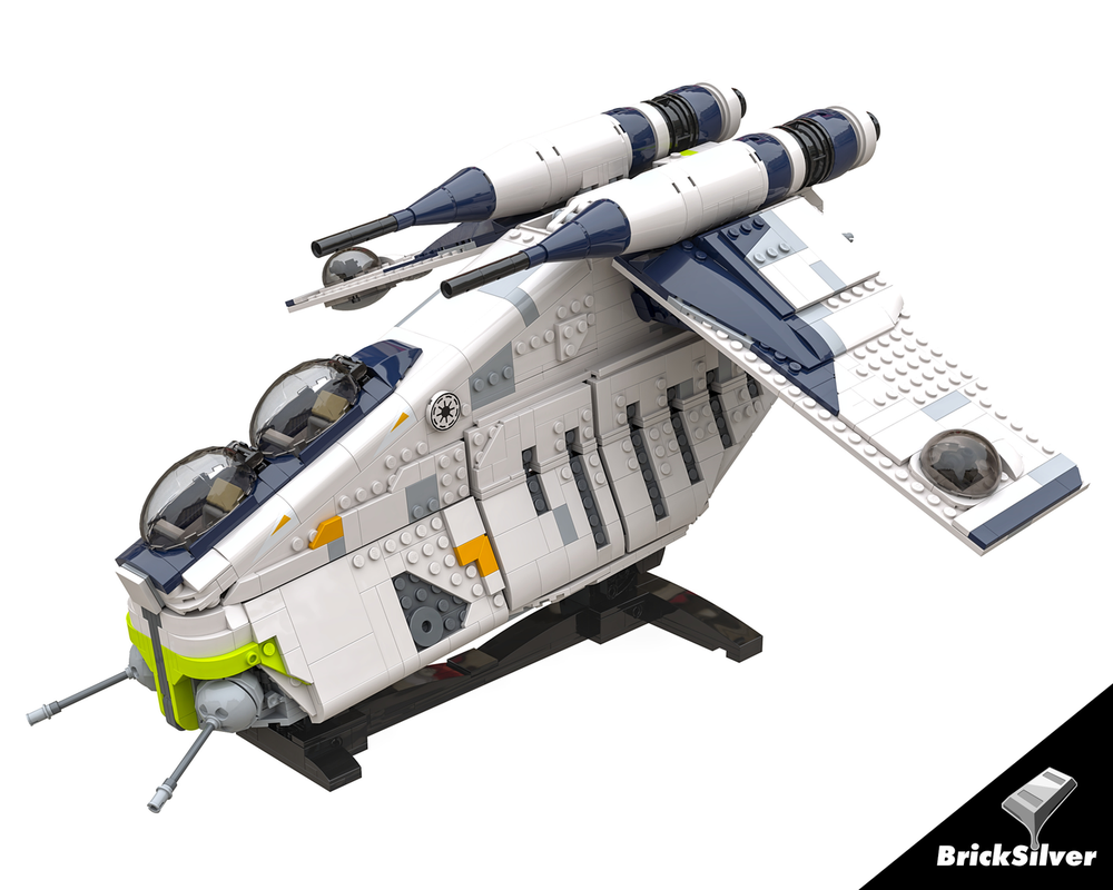 リコ　ニャオハ　psa9 LEGO MOC-263629 Republic Gunship (Plo's Bros/Wolfpack) by Brick