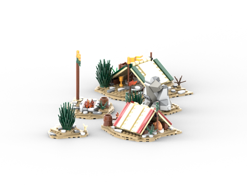 LEGO MOC-263672 Rohan camp by CBAragorn | Rebrickable - Build with LEGO