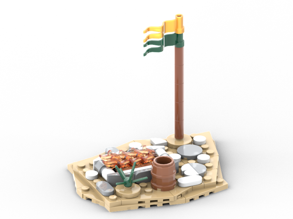 LEGO MOC-263672 Rohan camp by CBAragorn | Rebrickable - Build with LEGO