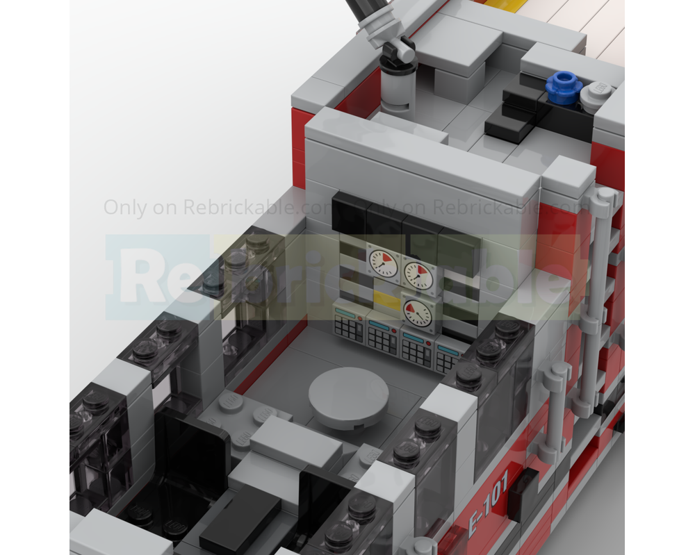 LEGO MOC-263711 2025 HME 1871-USFP Industrial Pumper ExxonMobil E-101/2 ...