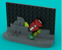 Classic Scenes 40774- Crash Landing from Lilo and Stitch