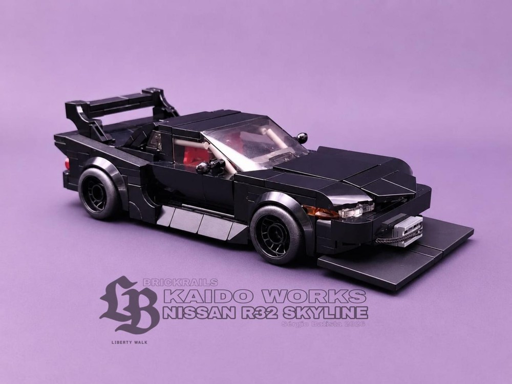 LEGO MOC-263724 LB - KAIDO WORKS NISSAN R32 SKYLINE by brickrails