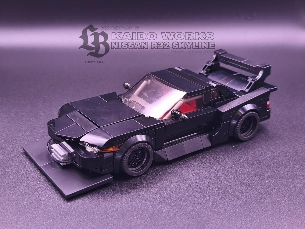 LEGO MOC-263724 LB - KAIDO WORKS NISSAN R32 SKYLINE by brickrails