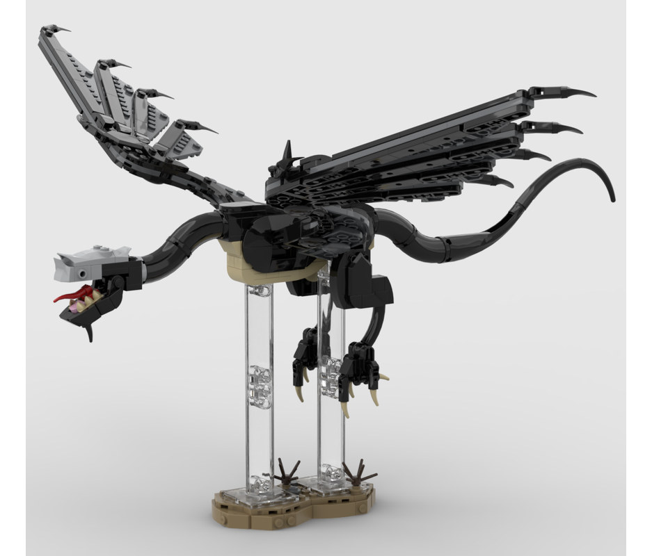LEGO MOC-263749 LOTR - Fell Beast by nygus92 | Rebrickable - Build with ...