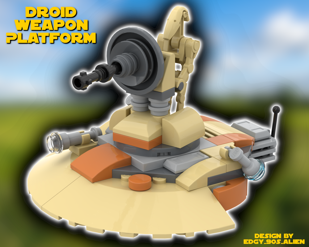 LEGO MOC-263838 Droid Weapon Platform by Edgy_90s_Alien | Rebrickable ...