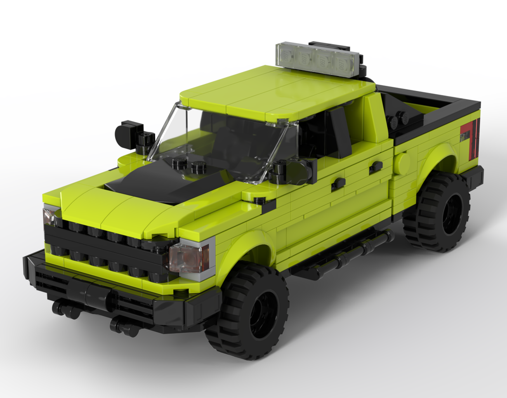 LEGO MOC-263921 Ford Raptor 8wide MOD by Linse | Rebrickable - Build ...