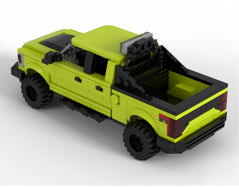LEGO MOC-263921 Ford Raptor 8wide MOD by Linse | Rebrickable - Build ...