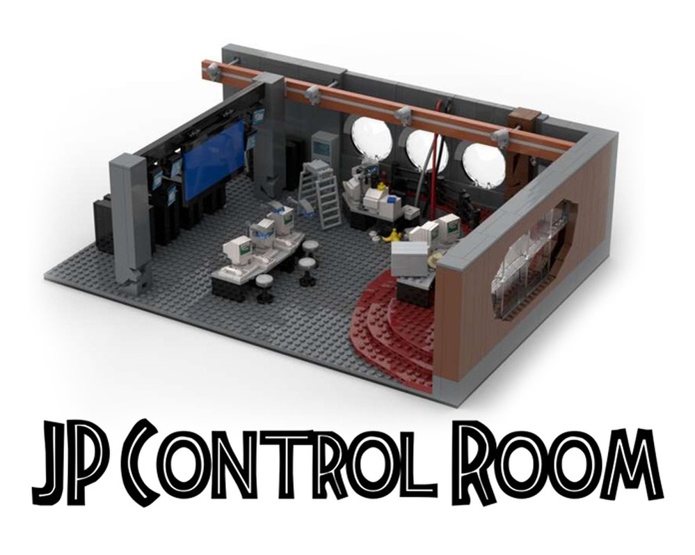 LEGO MOC-264023 JP Control Room by JP_Brick | Rebrickable - Build with LEGO