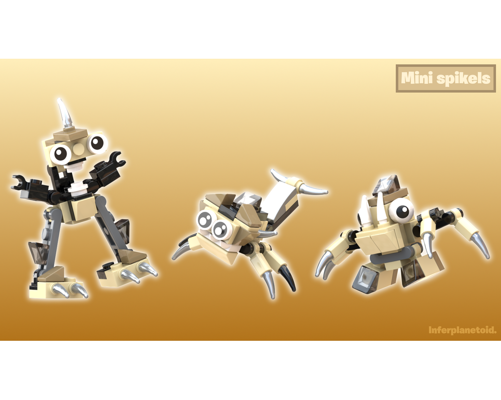LEGO MOC-264028 Mini mixels - Mini spikels by Jaip | Rebrickable ...
