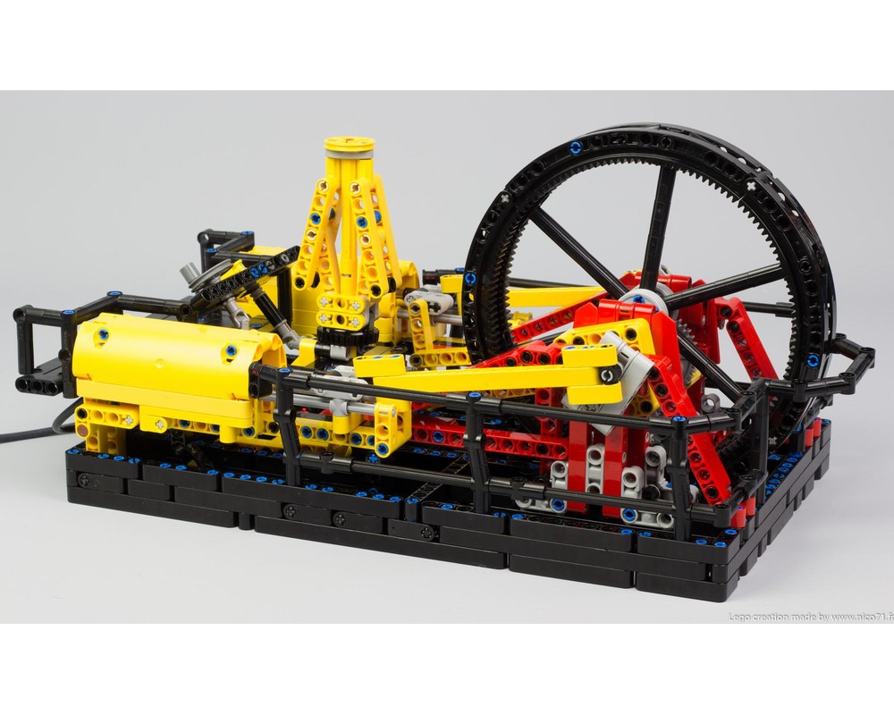 LEGO MOC Steam Machine by Nico71 Rebrickable Build with LEGO