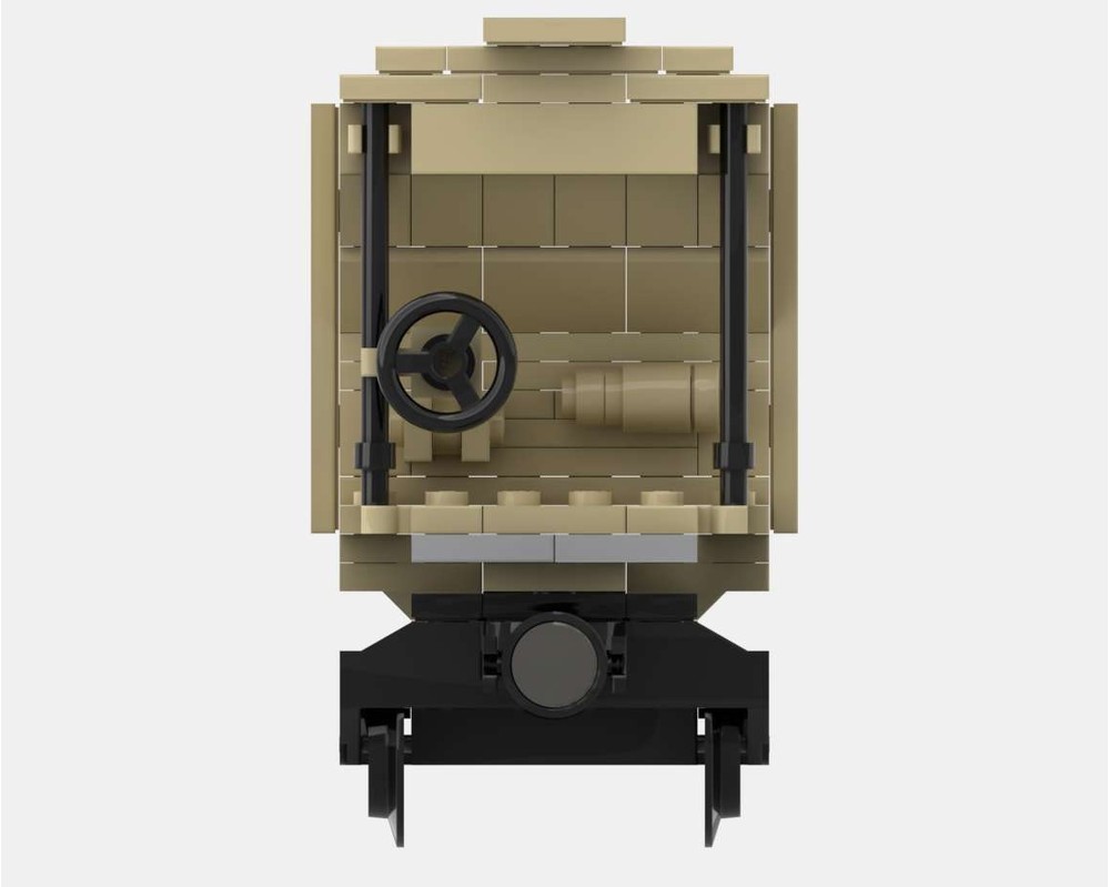 LEGO MOC-264062 3-Bay Covered Hopper Rib-Sided by E-05 | Rebrickable ...