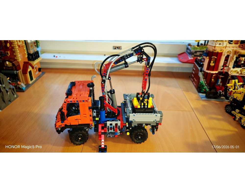 LEGO MOC-264109 Mechatech Mercedes Benz Unimog U400 42242's Fully ...
