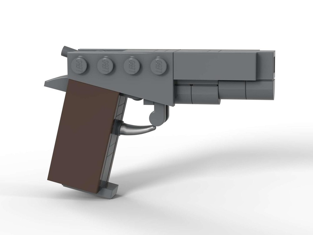 LEGO MOC-264166 Colt M1911 (1:3 Scale) by DenaDesign | Rebrickable ...