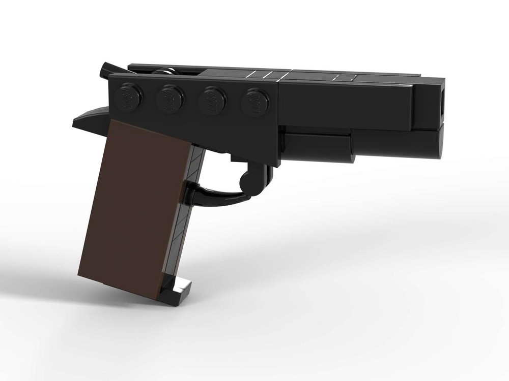 LEGO MOC-264166 Colt M1911 (1:3 Scale) by DenaDesign | Rebrickable ...