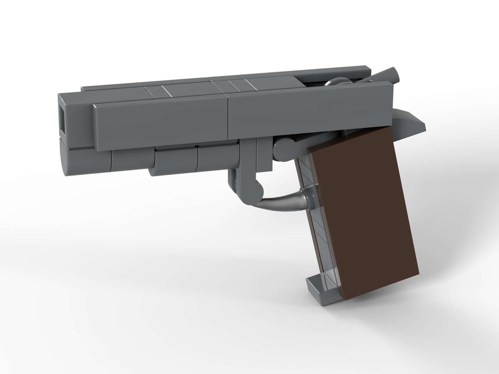 LEGO MOC-264166 Colt M1911 (1:3 Scale) by DenaDesign | Rebrickable ...