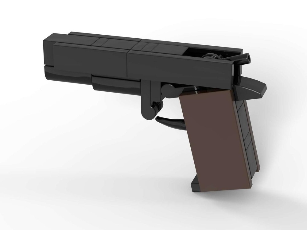 LEGO MOC-264166 Colt M1911 (1:3 Scale) by DenaDesign | Rebrickable ...
