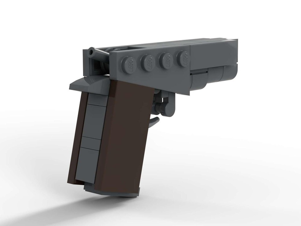 LEGO MOC-264166 Colt M1911 (1:3 Scale) by DenaDesign | Rebrickable ...