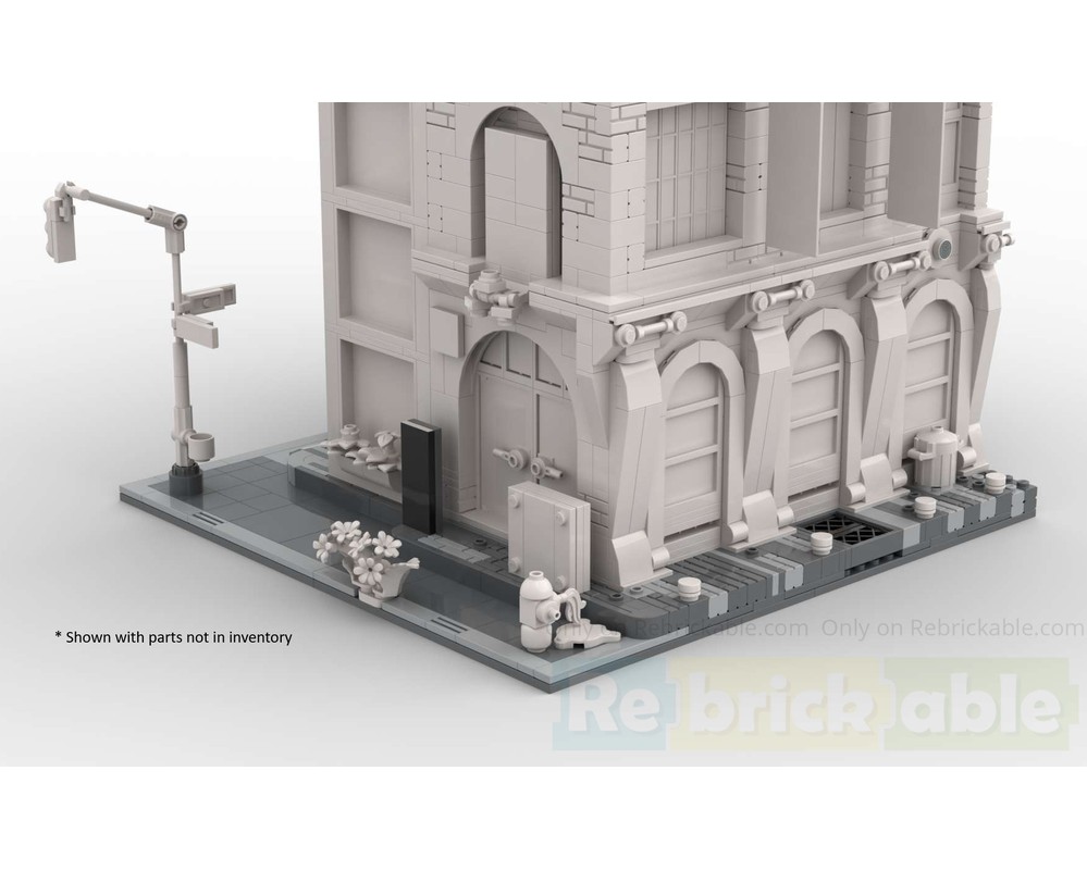 LEGO MOC-264197 Modular Base for The Art Factory by McFarnsworth ...