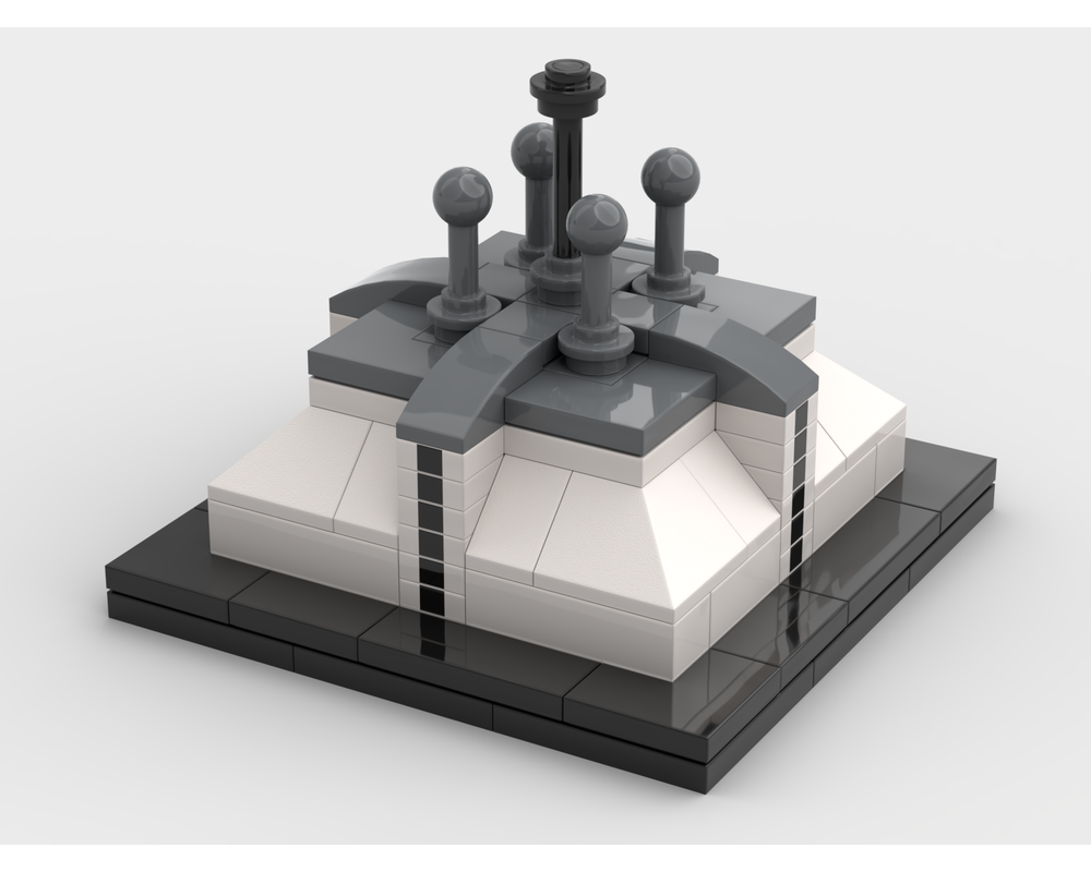 LEGO MOC Mini Jedi Temple by Tec-Sau | Rebrickable - Build with LEGO